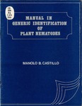 Manual in generic identification of plant nematodes by Manolo B. Castillo