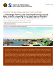 Zamboanga Peninsula’s Seasonal Fishing Closure for Sardines: Opening the Sustainability Frontier