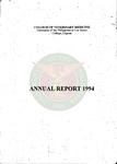 CVM Annual Report 1994 by College of Veterinary Medicine, University of the Philippines Los Baños