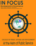 CPAf In Focus Vol. 4 College of Public Affair and Development At The Helm of Public Service