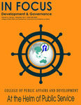 CPAf In Focus Vol. 4 College of Public Affair and Development At The Helm of Public Service by Myra E. David, Ruth A. Ortega-dela Cruz, Francisca O. Tan, Chrislyn Joanna P. Faulmino, Francis John F. Faderogao, Samantha Geraldine G. De los Santos, Hadji C. Jalotjot, Stoix Nebin S. Pascua, Vella A. Atienza, Eileen Lorena M. Mamino, Elvie P. Serrano, Stella Concepcion R. Britanico, and Therese R. Olviga