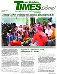 Los Baños Times, Vol. 36, No. 8 by College of Development Communication, University of the Philippines Los Baños