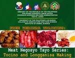 Meat Negosyo Tayo: Tocino Making by College of Agriculture and Food Science